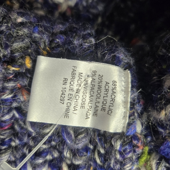 Milly Women's Small Ombré Wool-Blend Sweater Tunic Top Sleeveless - Picture 6 of 8